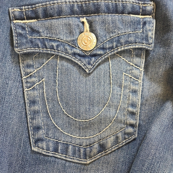 True Religion Men's SkinnyFlap Size 30  RN #112790 - Picture 5 of 8